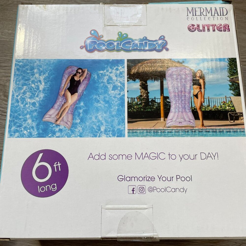 Mermaid Pool Raft - Picture 2 of 9